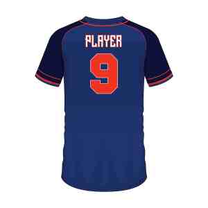 Short Sleeve Men Custom Baseball Button-Down jerseys BSBBJ1001