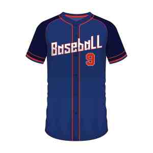 Short Sleeve Men Custom Baseball Button-Down jerseys BSBBJ1001