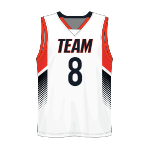V-Neck  Men custom Basketball Jerseys BKBJR2007