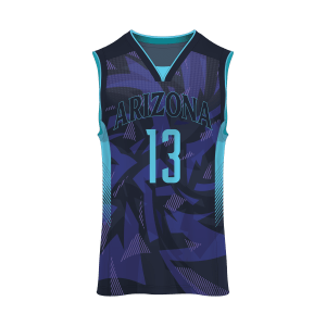 V-Neck  Men Custom Basketball Jerseys BKBJR2013