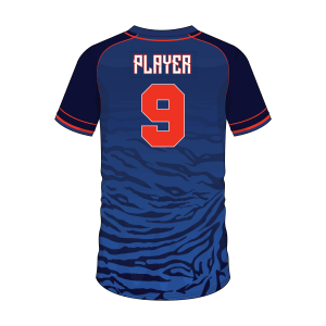 Short Sleeve Men Custom Baseball Button-Down jerseys BSBBJ1004