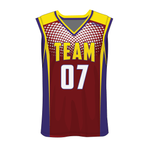 V-Neck  Men custom Basketball Jerseys BKBJR2005