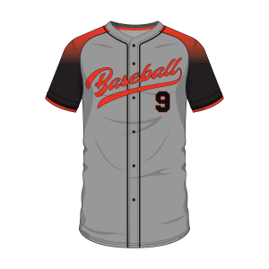 Short Sleeve Men Custom Baseball Button-Down jerseys BSBBJ1007