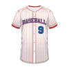 Short Sleeve Men Custom Baseball Button-Down jerseys BSBBJ1010 - Thumbnail Image 8