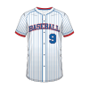 Short Sleeve Men Custom Baseball Button-Down jerseys BSBBJ1010 - Thumbnail Image 2