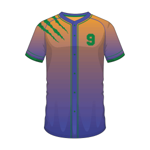 Short Sleeve Men Custom Baseball Button-Down jerseys BSBBJ1005