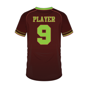 One-Button Crew Neck Short Sleeve Men Custom Baseball Jerseys BSBJR1501