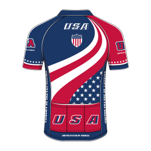 Crew Neck Short Sleeve Men Custom Cycling Jerseys CLGJR8004
