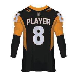V-Neck Men Full Sleeve Custom Football Jerseys FTBJR3006