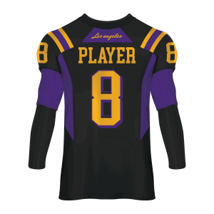V-Neck Men Full Sleeve Custom Football Jerseys FTBJR3008