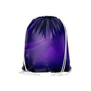 Printed Washable Custom Sublimated Drawstring Bags DTGBG20203