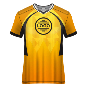 V- Neck Short Sleeve Men Custom Sublimated Jerseys SBTSI18241