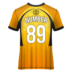 V- Neck Short Sleeve Men Custom Sublimated Jerseys SBTSI18241