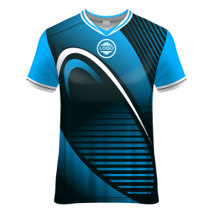 V- Neck Short Sleeve Men Custom Sublimated Jerseys SBTSI18243