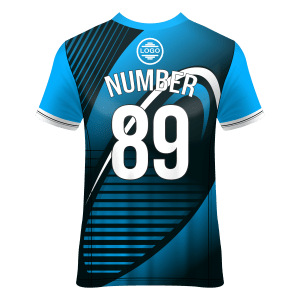 V- Neck Short Sleeve Men Custom Sublimated Jerseys SBTSI18243