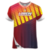 V- Neck Short Sleeve Men Custom Sublimated Jerseys SBTSI18248 - Thumbnail Image 3