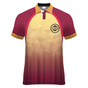 Polo Neck Short Sleeve Men Custom Sublimated Jerseys SBTSI18252