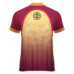 Polo Neck Short Sleeve Men Custom Sublimated Jerseys SBTSI18252