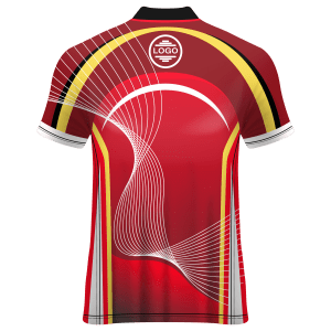 Polo Neck Short Sleeve Men Custom Sublimated Jerseys SBTSI18253