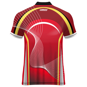 Polo Neck Short Sleeve Men Custom Sublimated Jerseys SBTSI18253