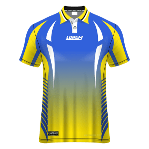 Polo Neck Short Sleeve Men Custom Sublimated Jerseys SBTSI18257