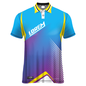 Polo Neck Short Sleeve Men Custom Sublimated Jerseys SBTSI18258