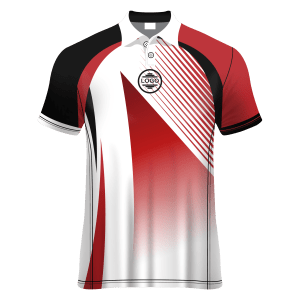 Polo Neck Short Sleeve Men Custom Sublimated Jerseys SBTSI18270