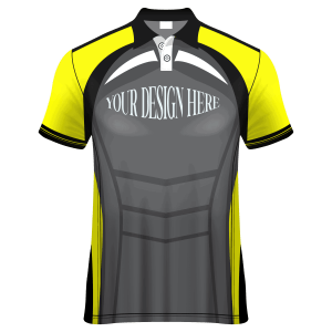 Polo Neck Short Sleeve Men Custom Sublimated Jerseys SBTSI18271