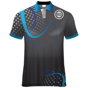 Polo Neck Short Sleeve Men Custom Sublimated Jerseys SBTSI18281