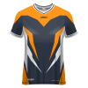 V- Neck Short Sleeve Men Custom Sublimated Jerseys SBTSI18290 - Thumbnail Image 3