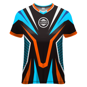 V- Neck Short Sleeve Men Custom Sublimated Jerseys SBTSI18291