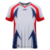V- Neck Short Sleeve Men Custom Sublimated Jerseys SBTSI18292 - Thumbnail Image 3