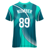 V- Neck Short Sleeve Men Custom Sublimated Jerseys SBTSI18298 - Thumbnail Image 2