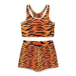 Crew Neck Women Custom Sublimated Sports Bra SPTBR53202