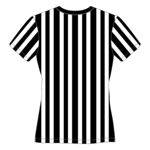 Crew Neck Short Sleeve Custom Sublimated Womens Umpire Referee WUPRE16101
