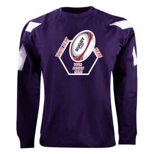 Crew Neck Full Sleeve Men Custom Rugby Sweatshirt RGBSS10305