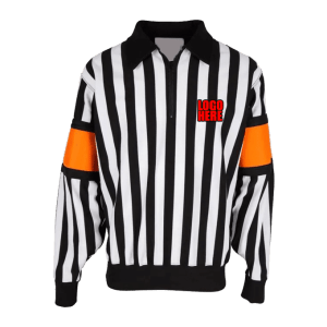 Quarter Zip Neck Full Sleeve Custom Sublimated Mens Umpire Referee MUPRE16003