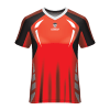 V- Neck Short Sleeve Men Custom Sublimated Jerseys SBTJR18005 - Thumbnail Image 3