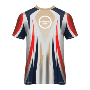 V- Neck Short Sleeve Men Custom Sublimated Jerseys SBTJR18008