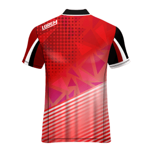 Polo Neck Short Sleeve Men Custom Sublimated Jerseys SBTJR18019