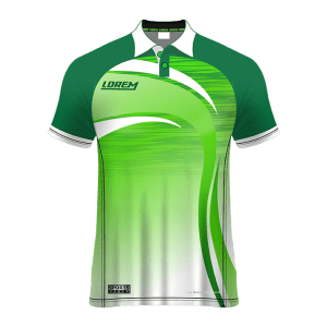 Polo Neck Short Sleeve Men Custom Sublimated Jerseys SBTJR18020