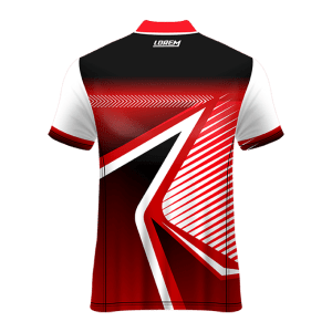 Polo Neck Short Sleeve Men Custom Sublimated Jerseys SBTJR18027