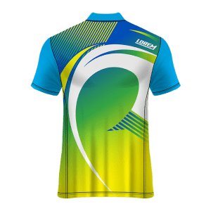 Polo Neck Short Sleeve Men Custom Sublimated Jerseys SBTJR18033