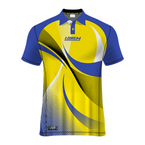 Polo Neck Short Sleeve Men Custom Sublimated Jerseys SBTJR18035