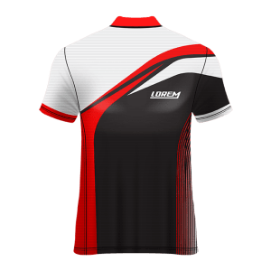 Polo Neck Short Sleeve Men Custom Sublimated Jerseys SBTJR18041