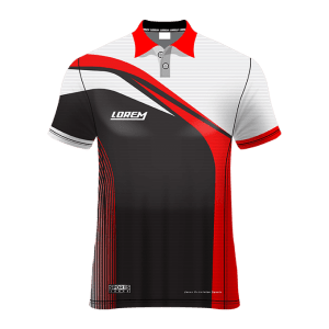 Polo Neck Short Sleeve Men Custom Sublimated Jerseys SBTJR18041