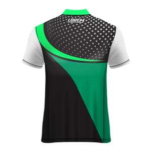 Polo Neck Short Sleeve Men Custom Sublimated Jerseys SBTJR18046