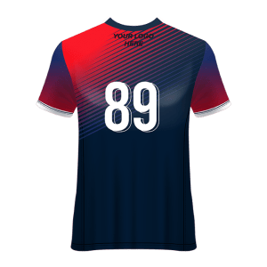 V-Neck Short Sleeve Men Custom Sublimated Jerseys SBTJR18050