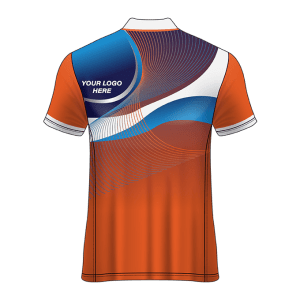 Polo Neck Short Sleeve Men Custom Sublimated Jerseys SBTJR18052