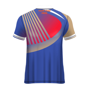 Polo Neck Short Sleeve Men Custom Sublimated Jerseys SBTJR18058